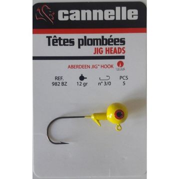 Cannelle 982BZ 12 gr 3/0 Jig Head