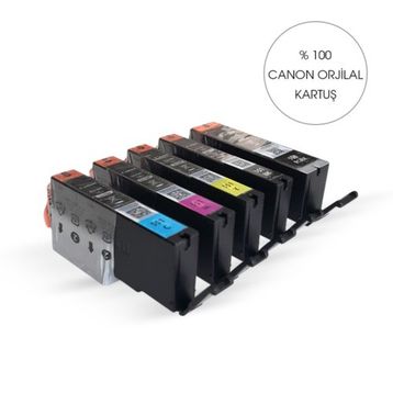 Canon 1 Takım PGI 550/ CLI 551 5 Renk Kurtuş