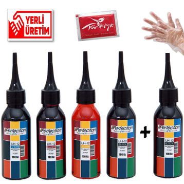 Canon 5x100 ml Perfection E414 404 484 E474 Yazıcı Uyumlu Kartuş Dolum Seti
