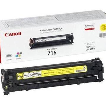 Canon 716 Sarı 1500 Sayfa Kapasiteli Toner