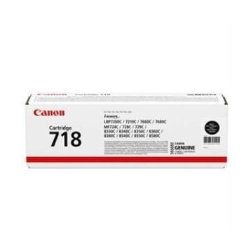 Canon 718 Siyah 3400 Sayfa Kapasiteli Toner