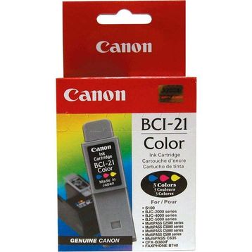 Canon BCI-21 Renkli Orjinal Kartuş