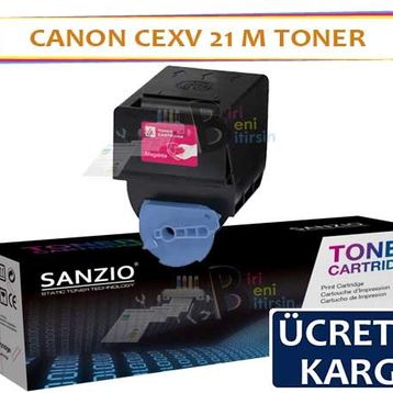 Canon C-EXV-21 Kırmızı Muadil Toner