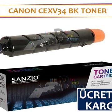 Canon C-EXV-34 Siyah Muadil Toner