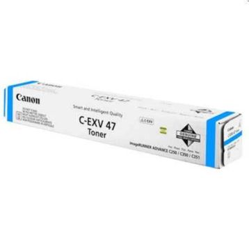 Canon C-EXV-47 Mavi Fotokopi Toneri