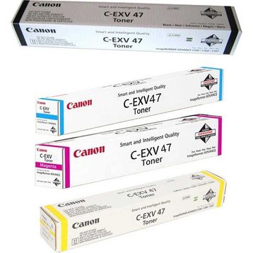 Canon C-EXV-47 Muadil Toner Set