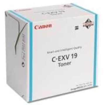 Canon C-EXV19C Mavi Toner