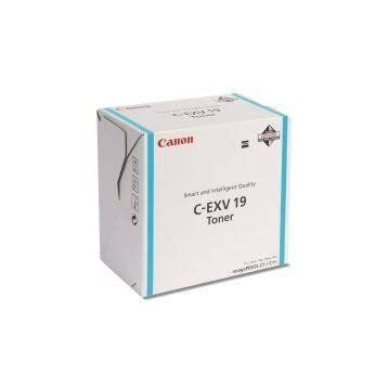 Canon C-EXV19C Mavi Toner
