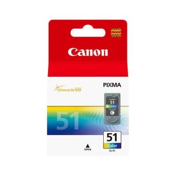Canon CL-51 0618B001 Renkli Orijinal Kartuş