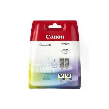Canon CLI-36/1511B018 2'li Paket Renkli Orijinal Kartuş