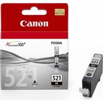 Canon CLI-521 BK 2933B004 Mürekkep Karttuş
