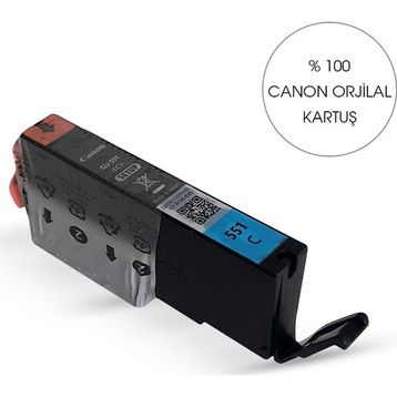 Canon CLI 551 Mavi Kurtuş