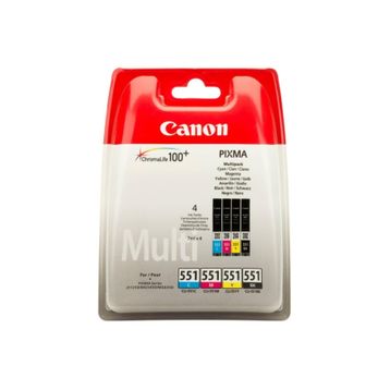 Canon CLI-551CMYBK Multipack Mürekkep Kartuşu