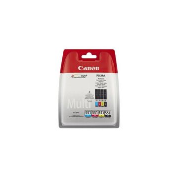 Canon CLI-551CMYBK Multipack Mürekkep Kartuşu