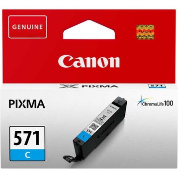 Canon CLI-571 0386C001 Cyan Mürekkep Karttuş