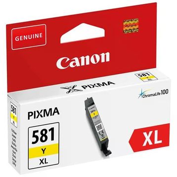 Canon CLI-581XL/2051C001 Sarı Yüksek Kapasiteli Orijinal Kartuş