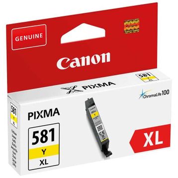 Canon CLI-581XL/2051C001 Sarı Yüksek Kapasiteli Orijinal Kartuş