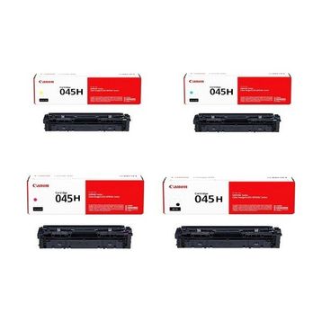 Canon CRG-045H Yüksek Kapasite 4'lü Set LBP-611cn Orjinal Toner
