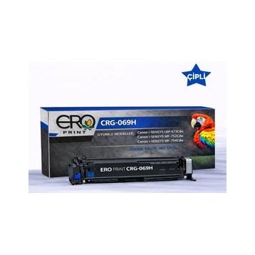 Canon CRG-069H i-Sensys LBP673CDW Mavi Chipsiz Muadil Toneri