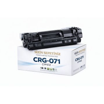 Canon CRG-071 Çipsiz Muadil Toner