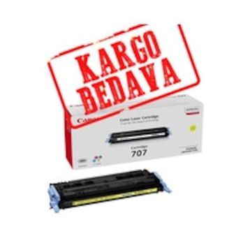 Canon CRG-707 Sarı Toner