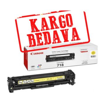 Canon CRG-718 Sarı Toner