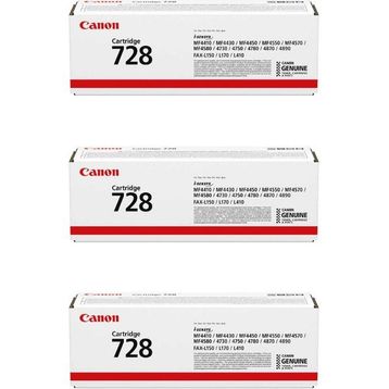 Canon CRG-728 3'lü Toner