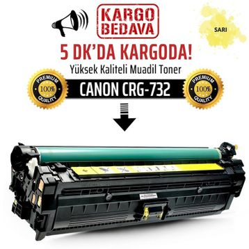 Canon CRG-732 Sarı Muadil Toner