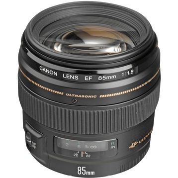 Canon EF 85mm f/1.8 USM Lens