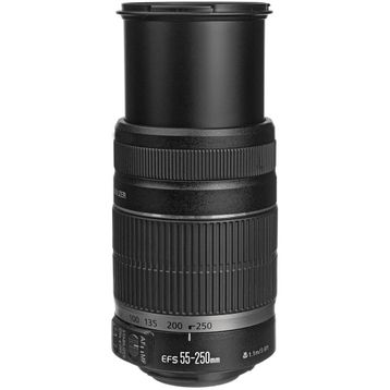 Canon EOS 1100D + 18-55mm + 55-250mm Lens DSLR Fotoğraf Makinesi