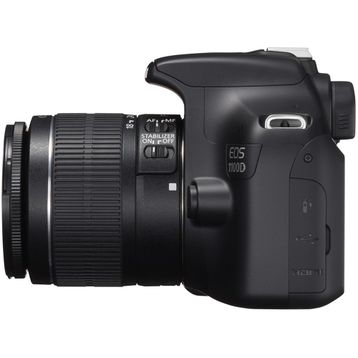 Canon EOS 1100D + 18-55mm + 55-250mm Lens DSLR Fotoğraf Makinesi