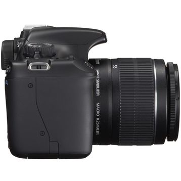 Canon EOS 1100D + 18-55mm + 55-250mm Lens DSLR Fotoğraf Makinesi