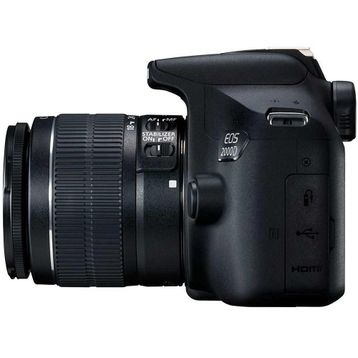 Canon EOS 2000D + 18-55mm DSLR Fotoğraf Makinesi