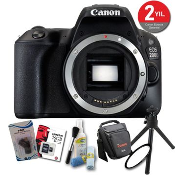 Canon EOS 200D Body DSLR Fotoğraf Makinesi