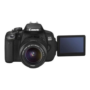 Canon EOS 650D 18-135mm IS Lens Siyah DSLR Fotoğraf Makinesi