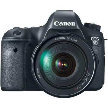 Canon EOS 6D 24-105mm Lens Siyah DSLR Fotoğraf Makinesi