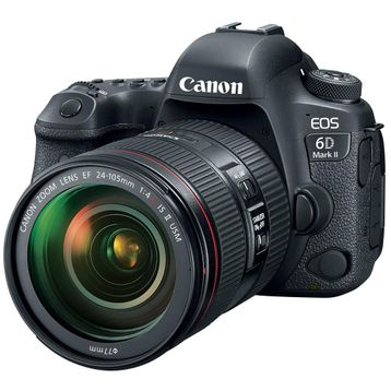 Canon EOS 6D Mark II 24-70mm Lens DSLR Fotoğraf Makinesi
