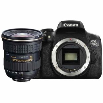 Canon EOS 750D Tokina 11-16mm AT-X PRO DX II DSLR Fotoğraf Makinesi