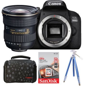 Canon EOS 800D Tokina 11-16mm Lens DSLR Fotoğraf Makinesi