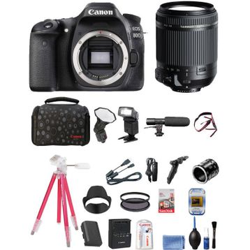 Canon EOS 80D 18-200mm Lens DSLR Fotoğraf Makinesi
