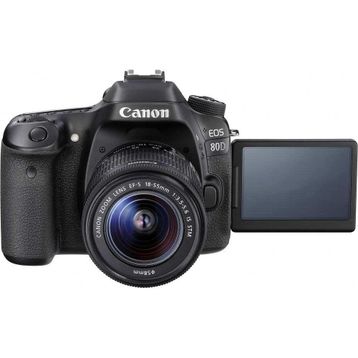 Canon EOS 80D + 18-55mm Lens DSLR Fotoğraf Makinesi