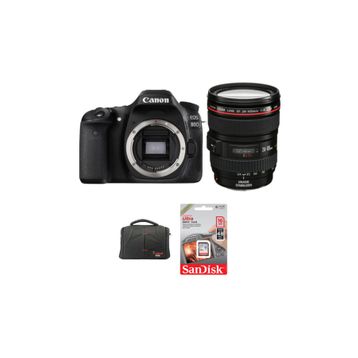 Canon EOS 80D + 24 -105mm Lens DSLR Fotoğraf Makinesi