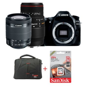Canon EOS 80D DSLR Fotoğraf Makinesi