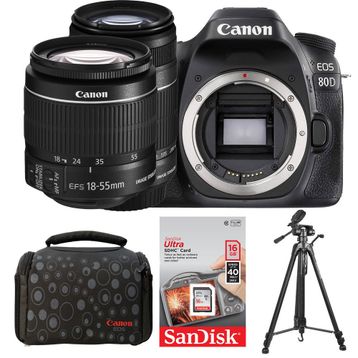 Canon EOS 80D DSLR Fotoğraf Makinesi
