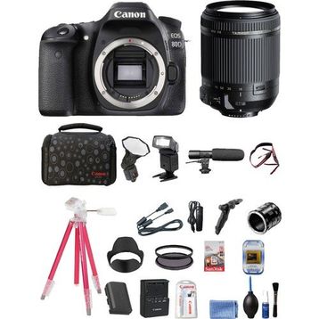 Canon EOS 80D + Tamron 70-300mm Lens DSLR Fotoğraf Makinesi