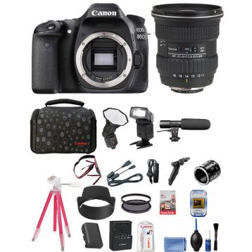 Canon EOS 80D + Tokina 11-16mm Lens DSLR Fotoğraf Makinesi