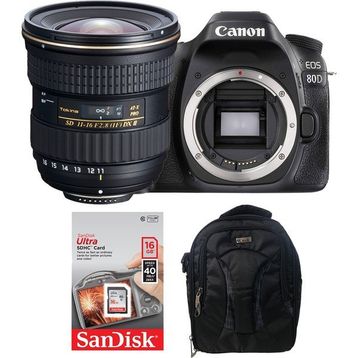 Canon EOS 80D + Tokina 11-16mm Lens DSLR Fotoğraf Makinesi
