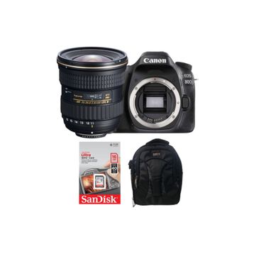 Canon EOS 80D + Tokina 11-16mm Lens DSLR Fotoğraf Makinesi