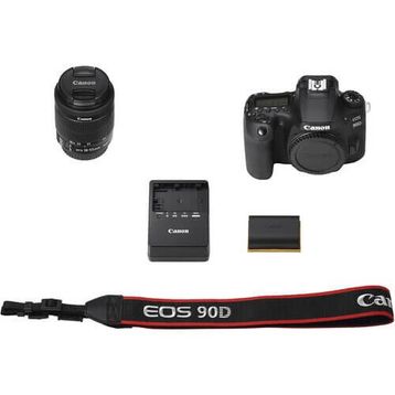 Canon EOS 90D 18-55mm Lens Fotoğraf Makinesi