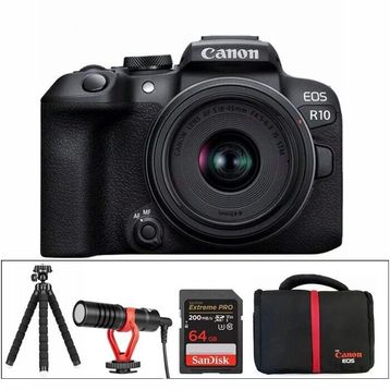 Canon EOS R10 Aynasız Fotoğraf Makinesi